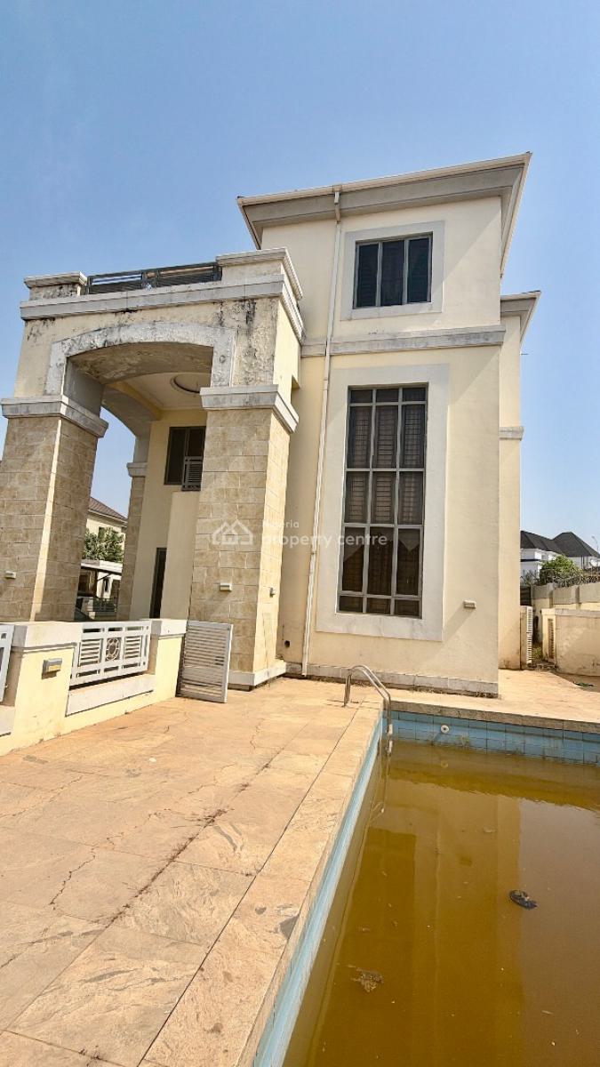 Premium Offer to  6-bedroom Fully Detached Duplex with Bq & Swimming, Linda Charlker, Asokoro District, Abuja, Detached Duplex for Rent