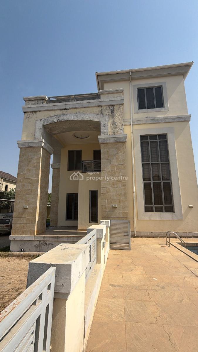 Premium Offer to  6-bedroom Fully Detached Duplex with Bq & Swimming, Linda Charlker, Asokoro District, Abuja, Detached Duplex for Rent