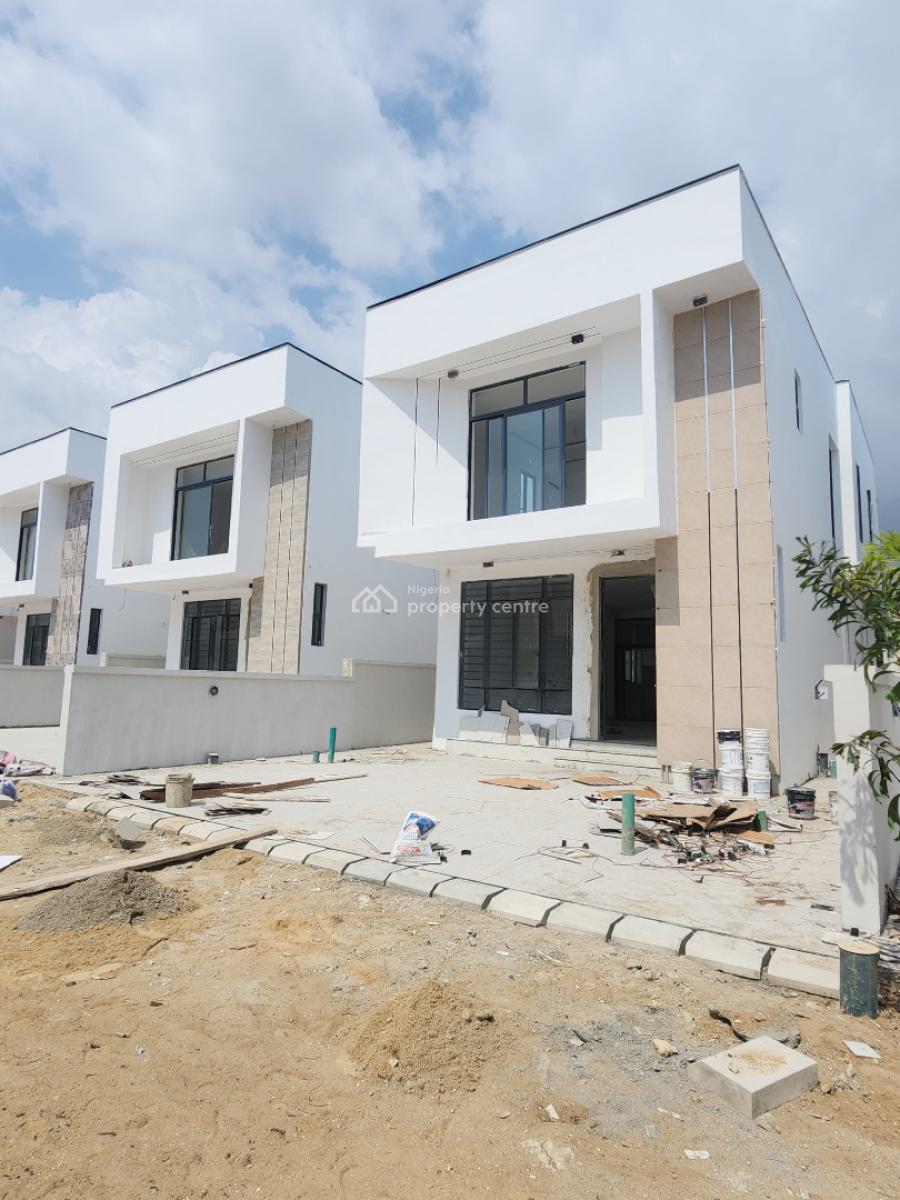 Lovely 4 Bedroom Detached Duplex with Pool & 2 Bqs, Chevron Toll Gate, Orchid Road, Lekki, Lagos, Detached Duplex for Sale