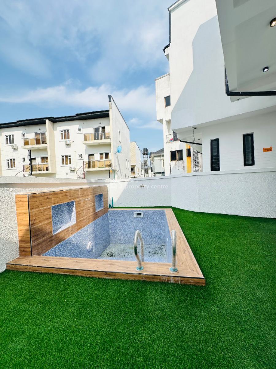Elegantly Built 5 Bedroom Detached Duplex with Bq & Pool, Orchid, Lekki, Lagos, Detached Duplex for Sale