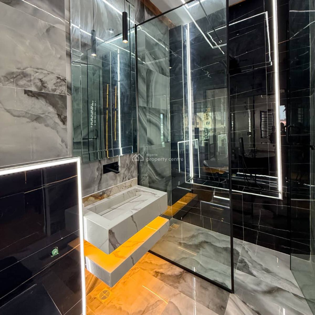 Newly Built 5 Bedroom Fully Detached Duplex with Pool and Private Gym, Ikota Road, Ikota, Lekki, Lagos, Detached Duplex for Sale