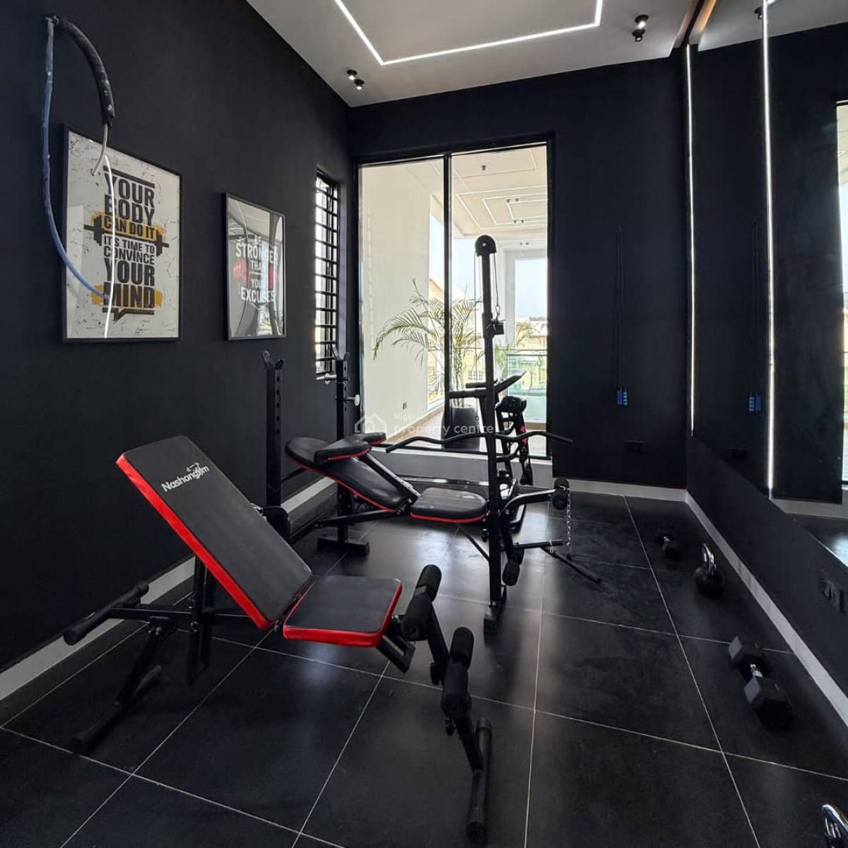 Newly Built 5 Bedroom Fully Detached Duplex with Pool and Private Gym, Ikota Road, Ikota, Lekki, Lagos, Detached Duplex for Sale