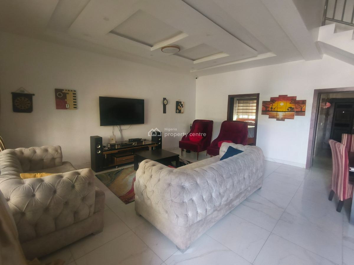 Luxury 3 Bedroom Duplex Fully Furnished with Excellent Facilities, Lekki Gardens Phase 3 Behind Lagos Business School, Ajah, Lagos, Terraced Duplex for Rent