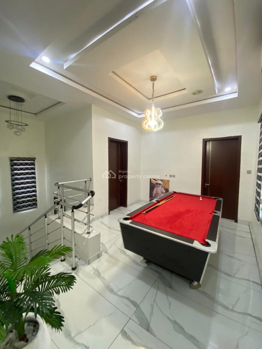 5 Bedroom Fully Detached Duplex with Bq, Chevron, Lekki Expressway, Lekki, Lagos, Detached Duplex for Rent