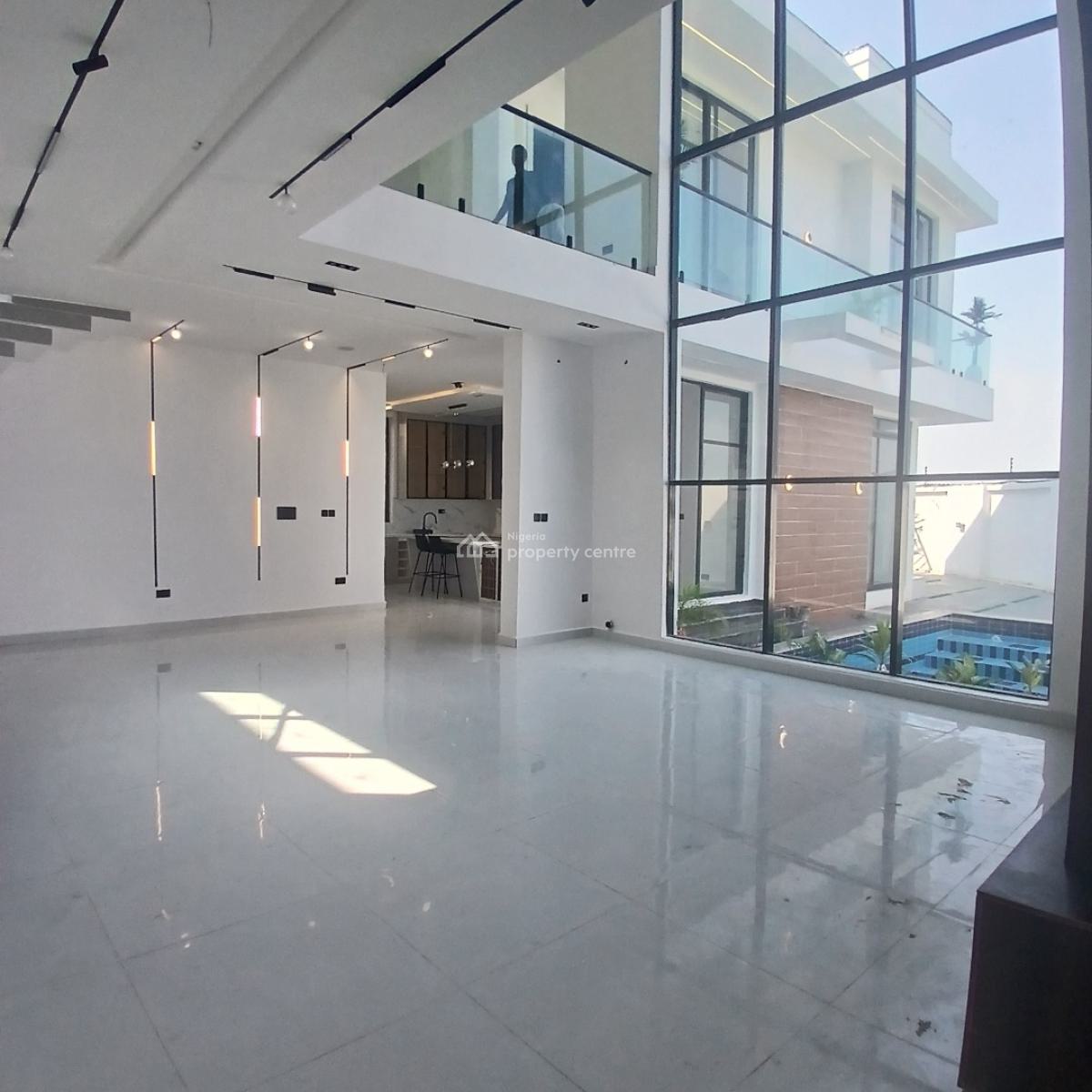 Luxury 5 Bedroom Detached Duplex with Pool, 2 Bq,cinema, Chevron, Lekki, Lagos, Detached Duplex for Sale