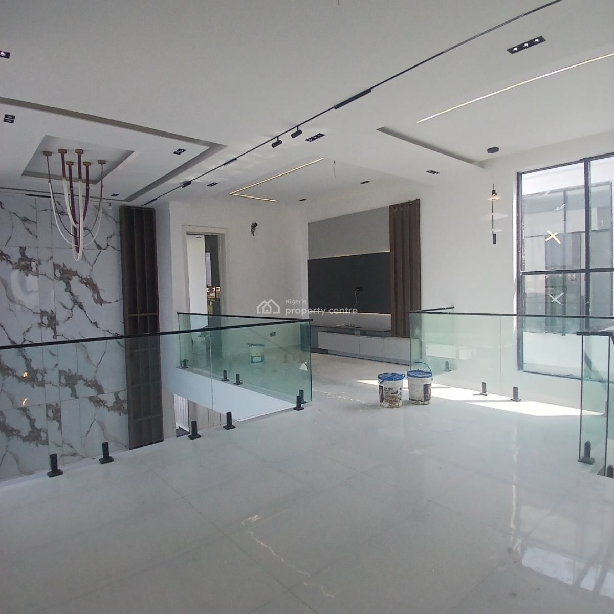 Luxury 5 Bedroom Detached Duplex with Pool, 2 Bq,cinema, Chevron, Lekki, Lagos, Detached Duplex for Sale