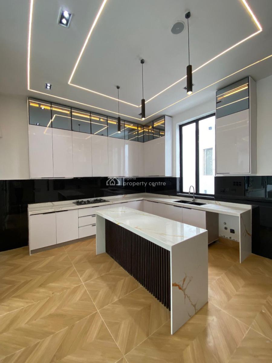 Beautiful 5 Bedroom Fully Detached Duplex with Bq and Pool, Ajah, Lagos, Detached Duplex for Sale