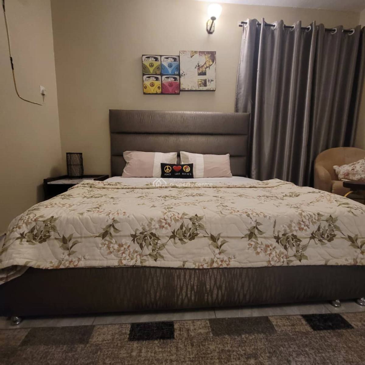 a Very Neat, Spacious and Fully Furnished 1 Bedroom Apartment, Utako, Abuja, Mini Flat (room and Parlour) Short Let