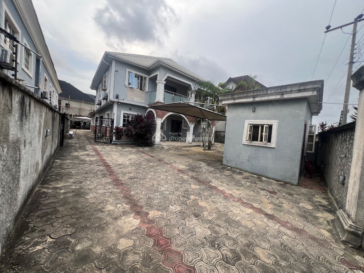 Spacious Multi-room Detached House + 2 Bqs  for Office/commercial Use, Canaan Estate, Sangotedo, Ajah, Lagos, Office Space for Rent