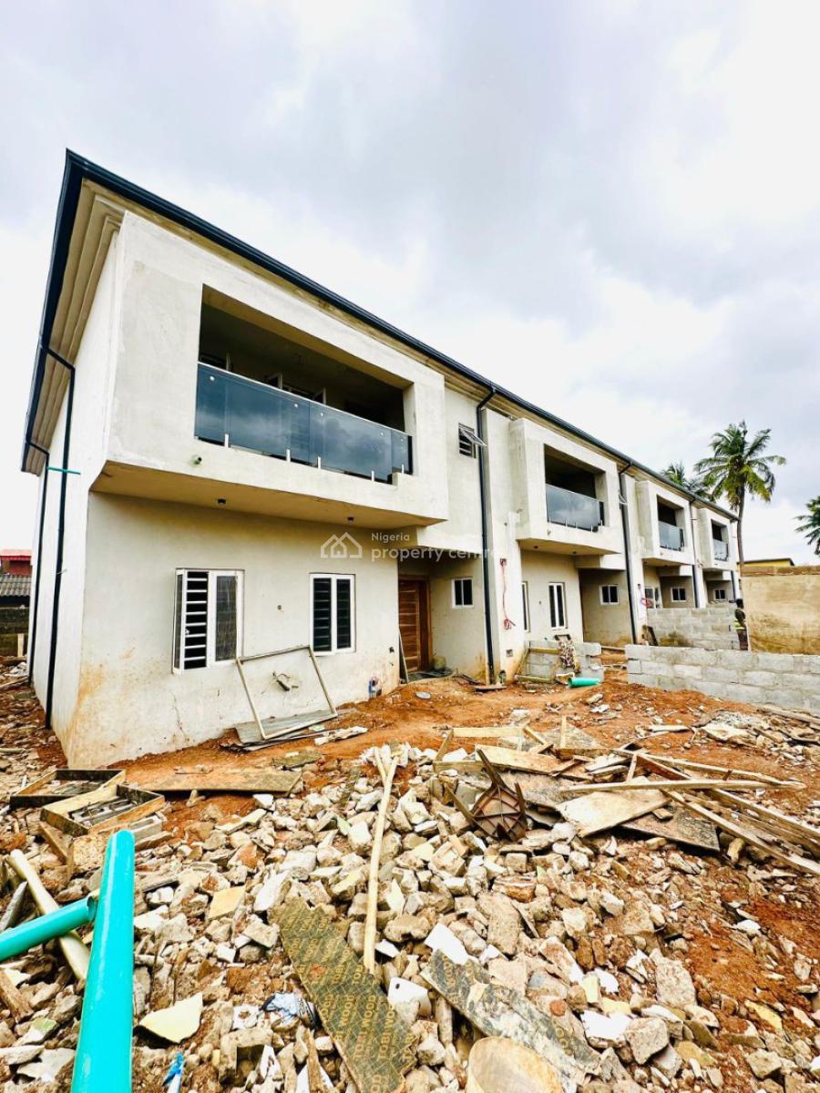 Newly Built 4 Bedroom Terrace Duplex with a Room Bq, Agege, Lagos, Terraced Duplex for Sale