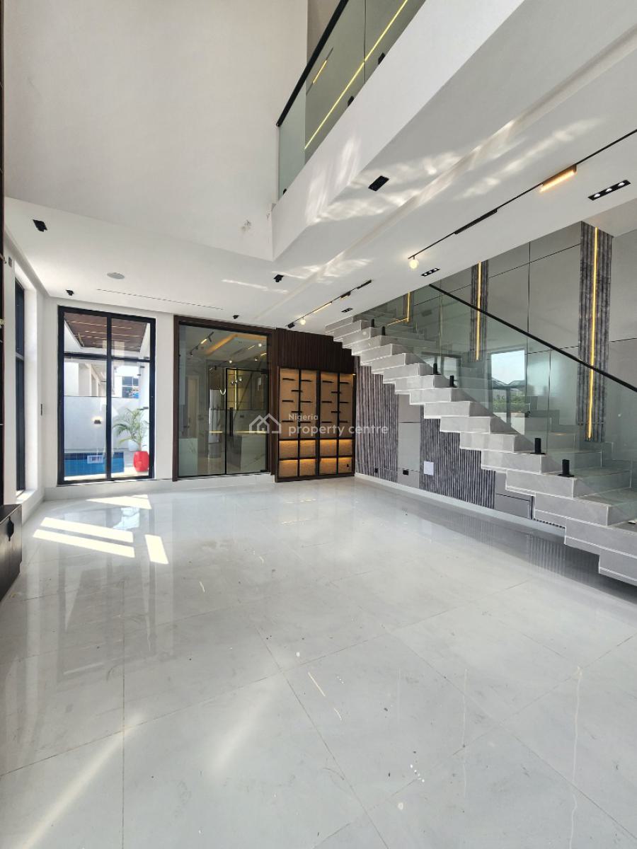 Luxury 5 Bedroom Detached Duplex with Bq & Pool, Chevron, Lekki, Lagos, Detached Duplex for Sale
