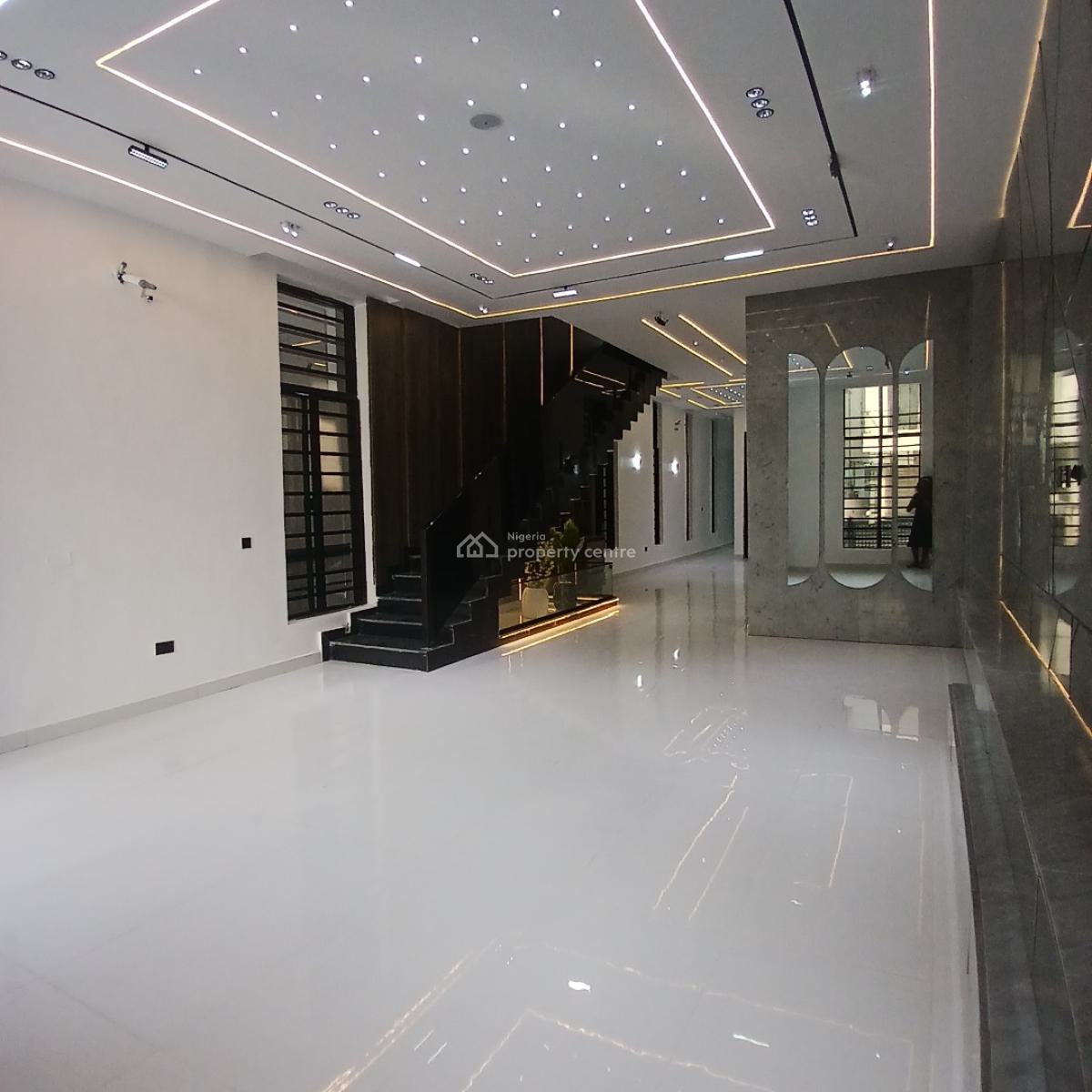 Luxury  5 Bedroom Detached Duplex with Pool and Bq, Chevron, Lekki, Lagos, Detached Duplex for Sale