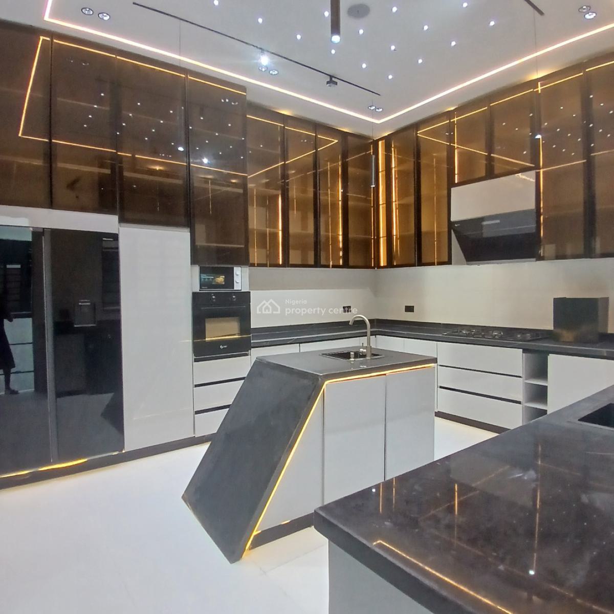 Luxury  5 Bedroom Detached Duplex with Pool and Bq, Chevron, Lekki, Lagos, Detached Duplex for Sale