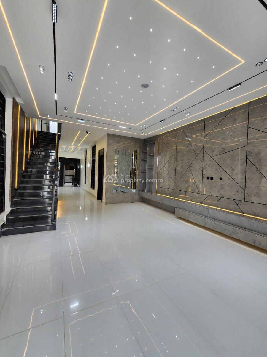 Luxury 5 Bedroom Detached Duplex W/ Bq, Pool in a Secured Estate, Chevron, Lekki, Lagos, Detached Duplex for Sale