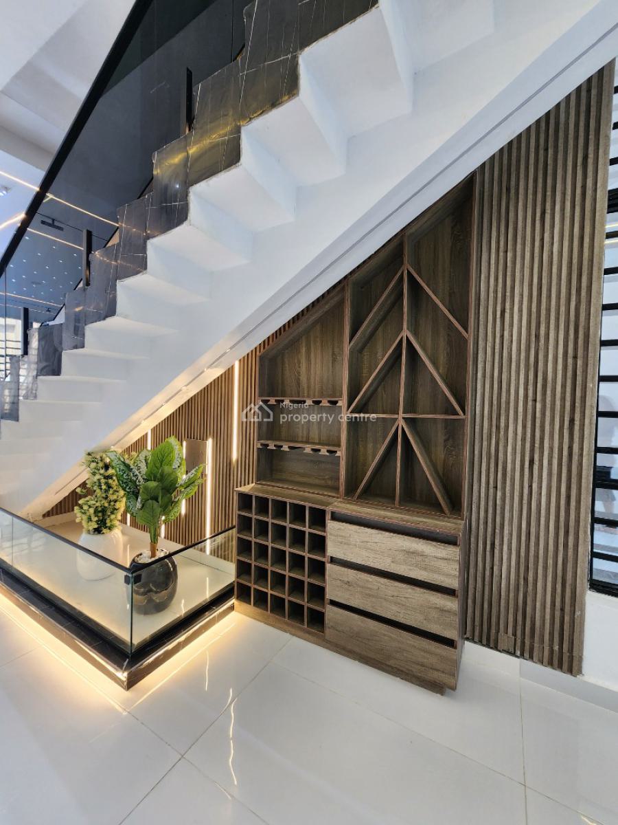 Luxury 5 Bedroom Detached Duplex W/ Bq, Pool in a Secured Estate, Chevron, Lekki, Lagos, Detached Duplex for Sale