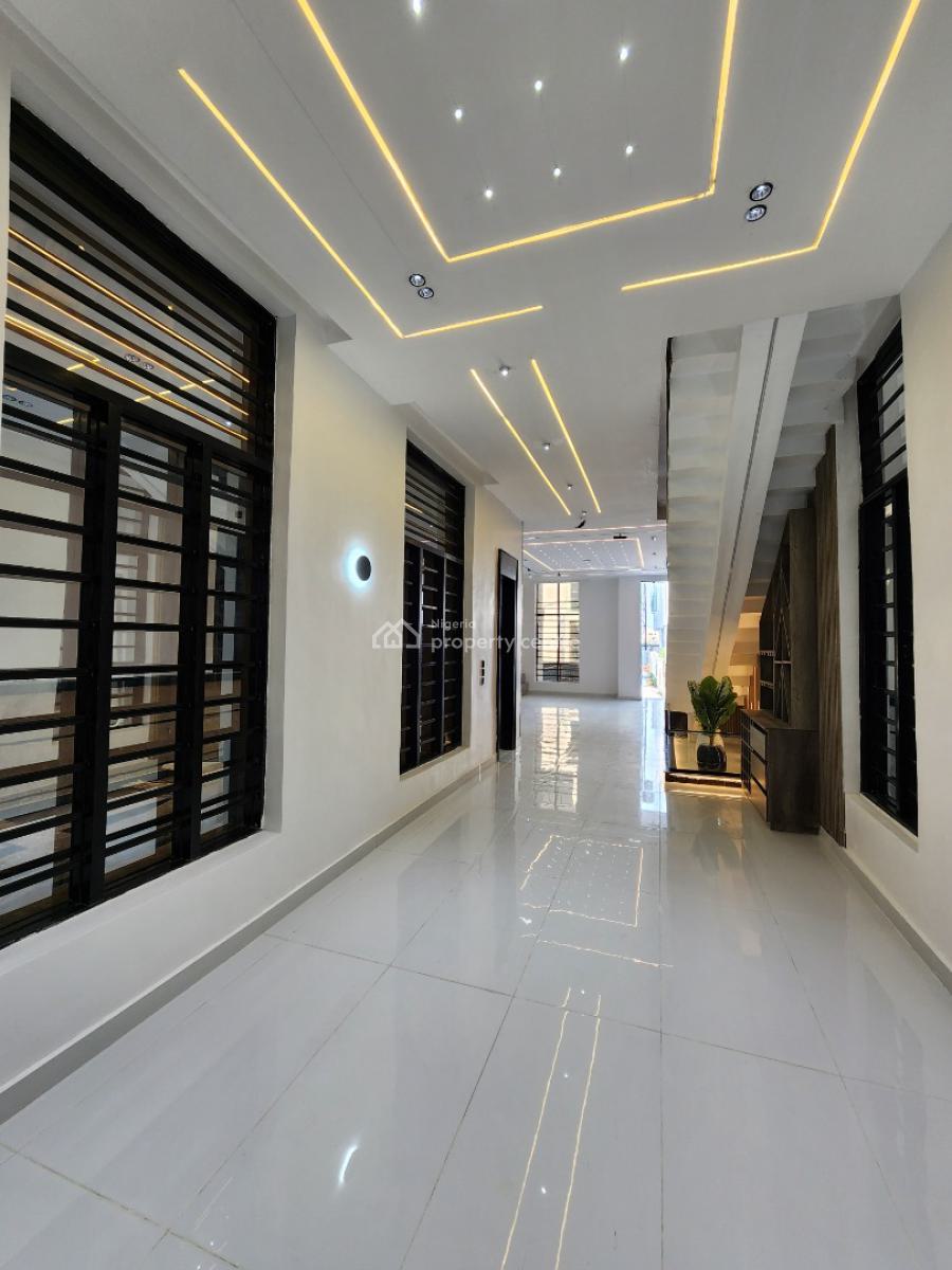 Luxury 5 Bedroom Detached Duplex W/ Bq, Pool in a Secured Estate, Chevron, Lekki, Lagos, Detached Duplex for Sale