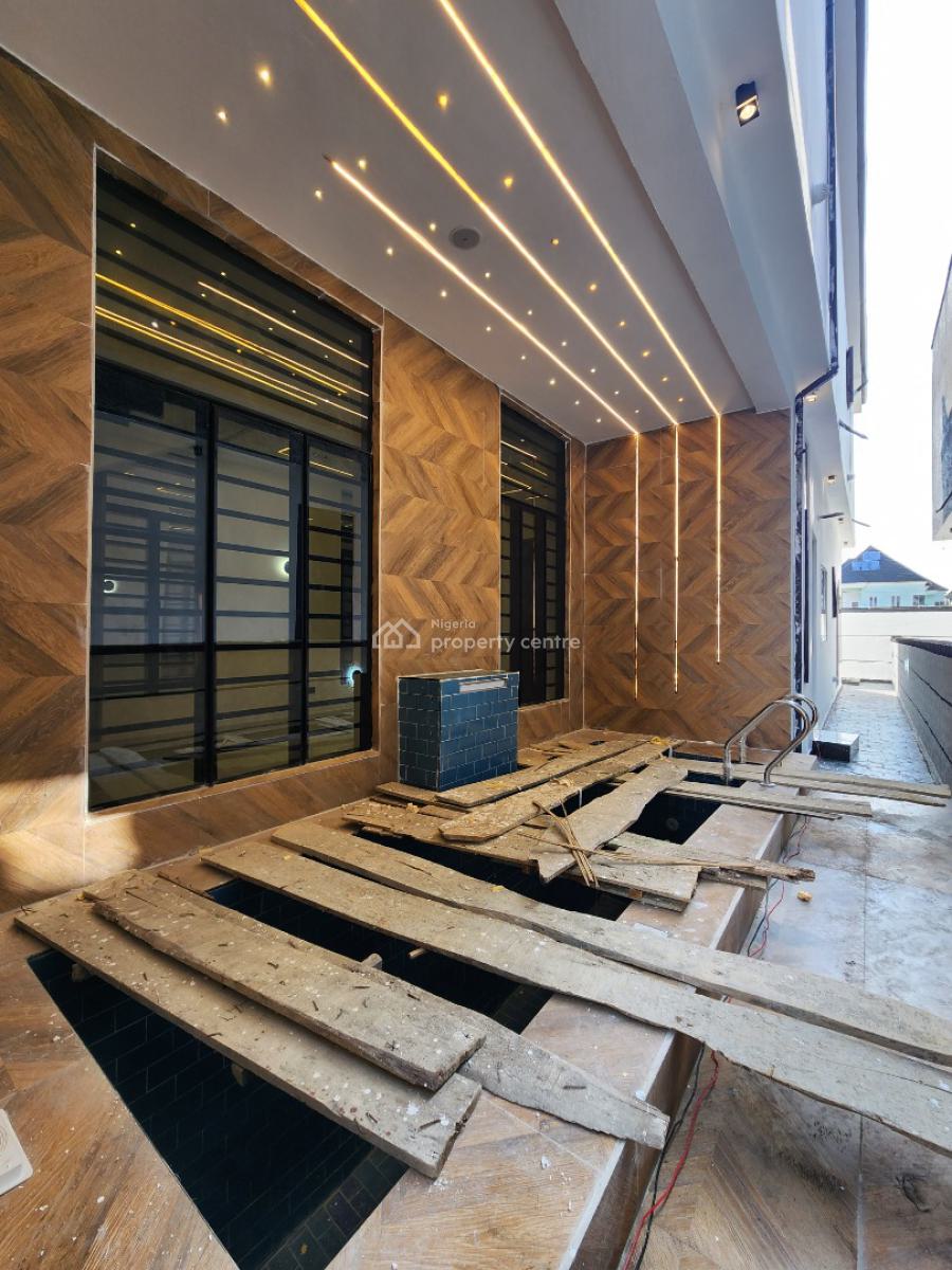 Luxury 5 Bedroom Detached Duplex W/ Bq, Pool in a Secured Estate, Chevron, Lekki, Lagos, Detached Duplex for Sale