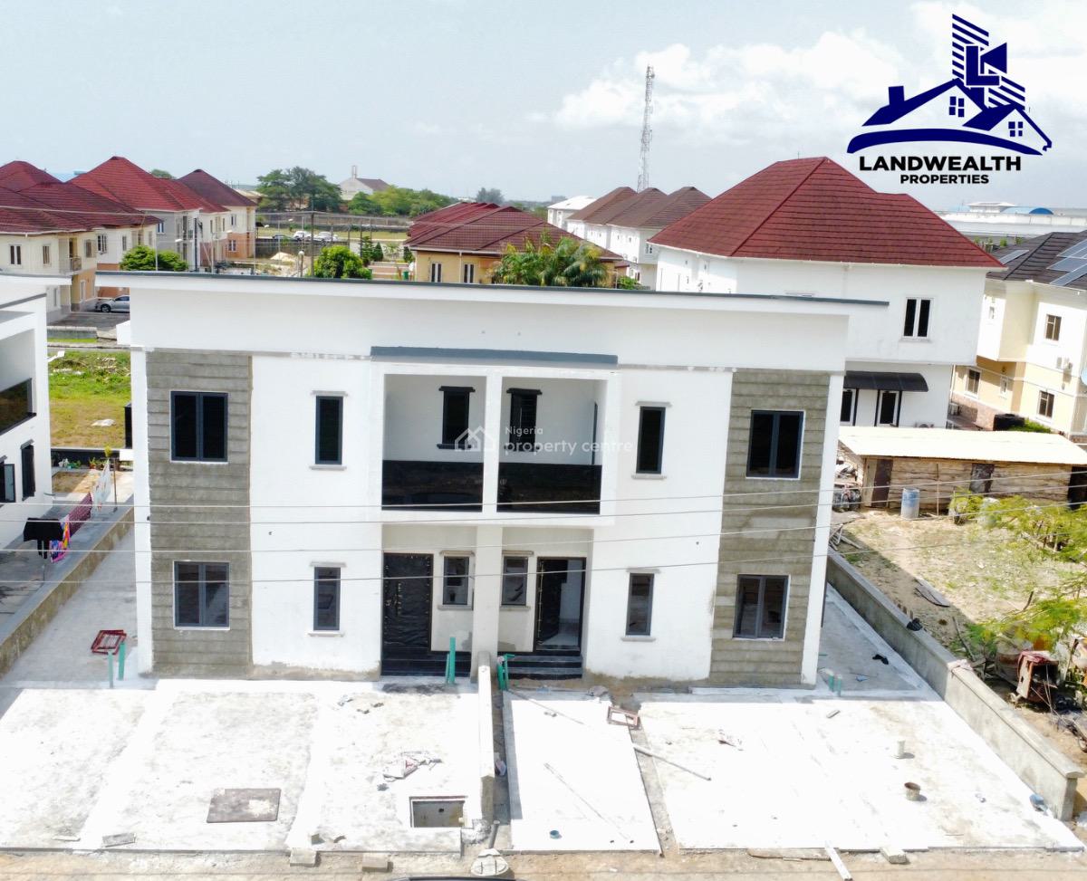 Newly Built 4 Bedroom Semi Detached Duplex with Bq, Sapphire Gardens Estate, Awoyaya, Ibeju Lekki, Lagos, Semi-detached Duplex for Sale