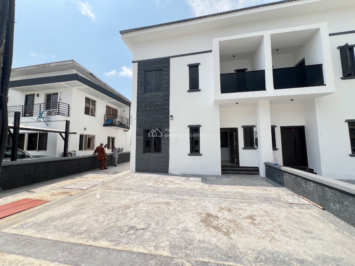 Newly Built 4 Bedroom Semi Detached Duplex with Bq, Sapphire Gardens Estate, Awoyaya, Ibeju Lekki, Lagos, Semi-detached Duplex for Sale