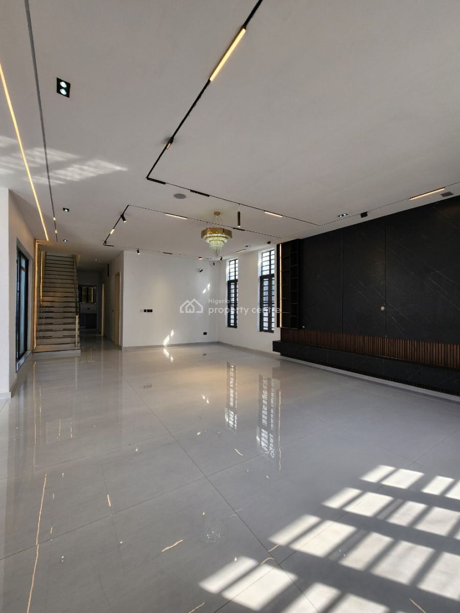 Contemporary 5 Bedroom Detached Duplex with a Bq, Pool, Cinema, Chevron, Lekki, Lagos, Detached Duplex for Sale