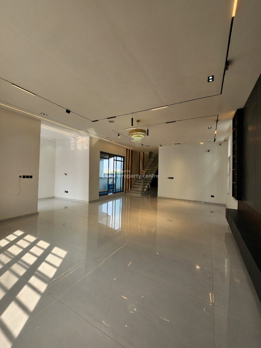 Contemporary 5 Bedroom Detached Duplex with a Bq, Pool, Cinema, Chevron, Lekki, Lagos, Detached Duplex for Sale