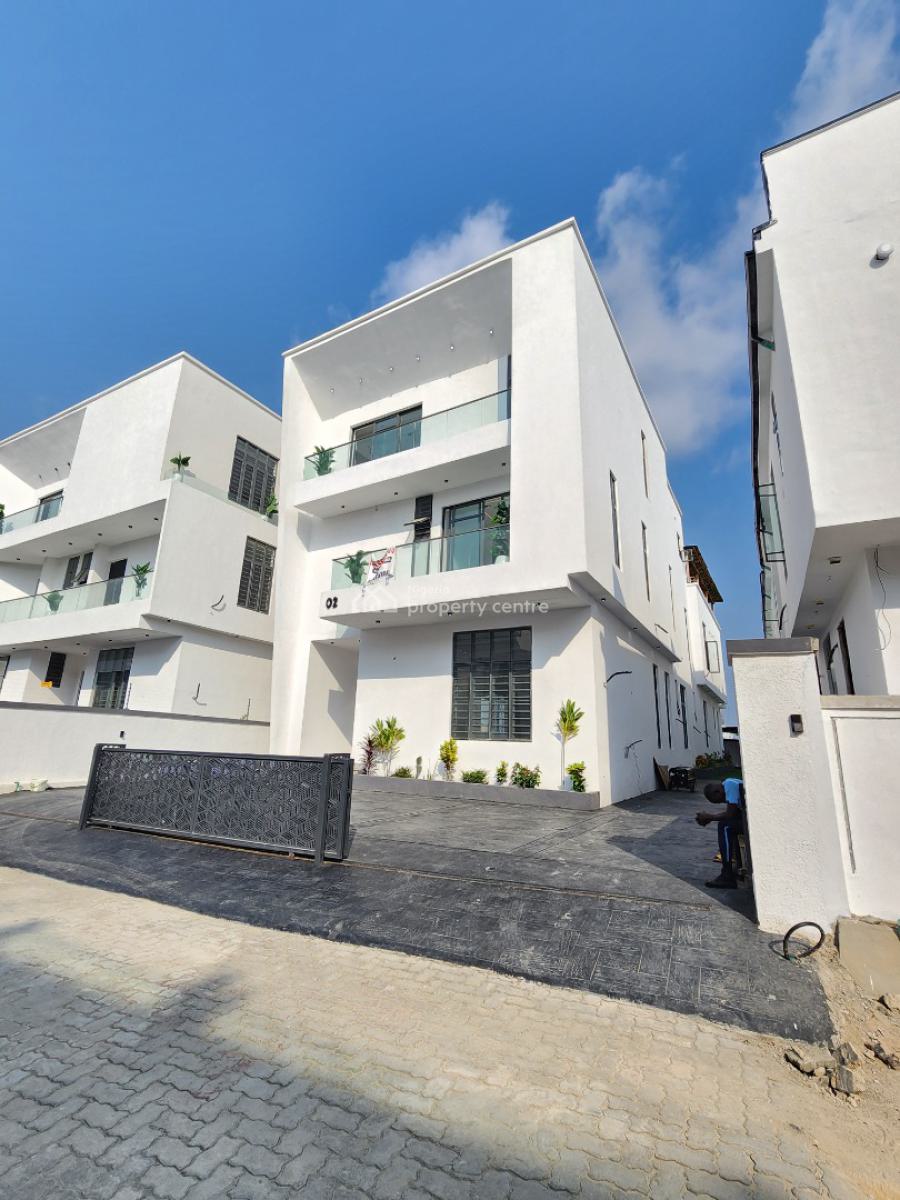 Contemporary 5 Bedroom Detached Duplex with a Bq, Pool, Cinema, Chevron, Lekki, Lagos, Detached Duplex for Sale