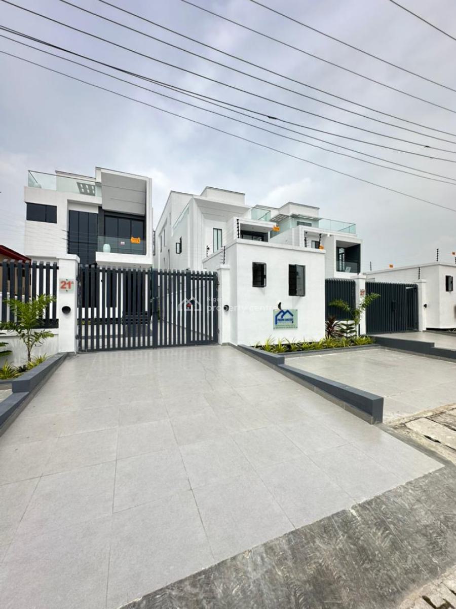 Elegantly Built 5 Bedroom Fully Detached Home with Swimming Pool., Lekki Phase 1, Lekki, Lagos, Detached Duplex for Sale