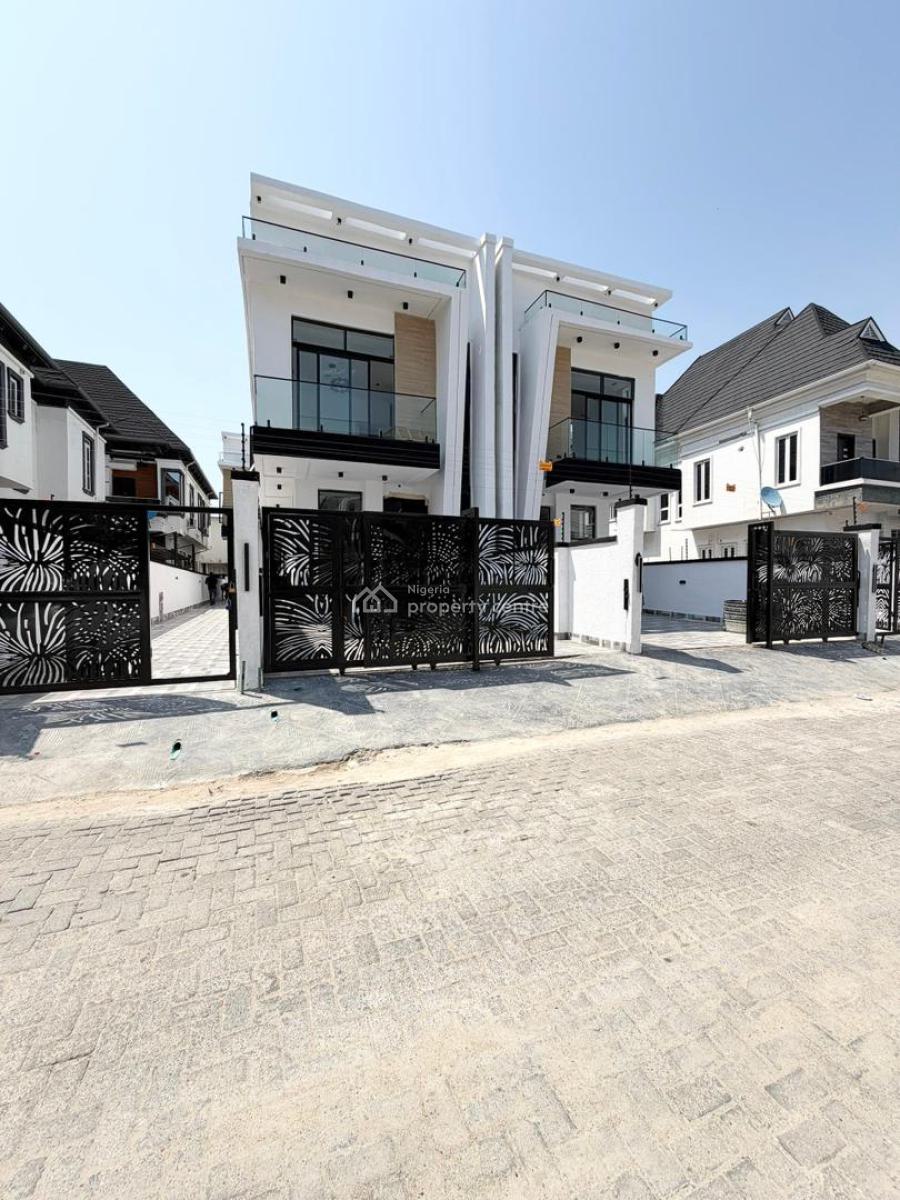 Newly Built Spacious 4 Bedroom Semi Detached Duplex with Bq, Orchid Road, Lekki, Lagos, Semi-detached Duplex for Sale