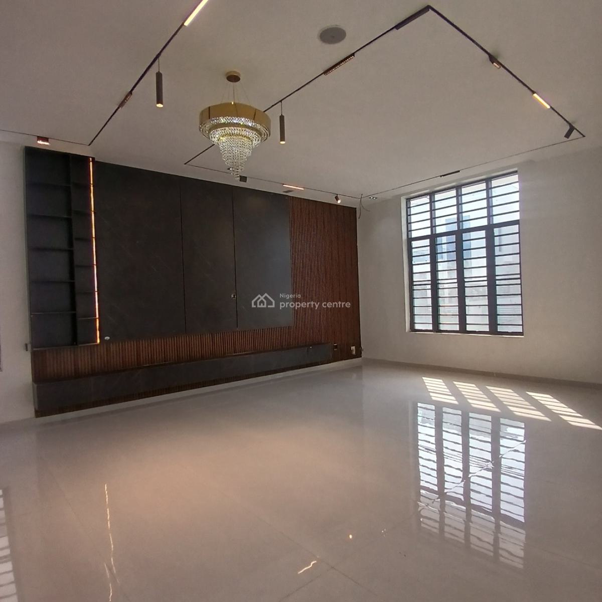 Standard  5 Bedroom Detached Duplex with Pool and Bq, Chevron, Lekki, Lagos, Detached Duplex for Sale