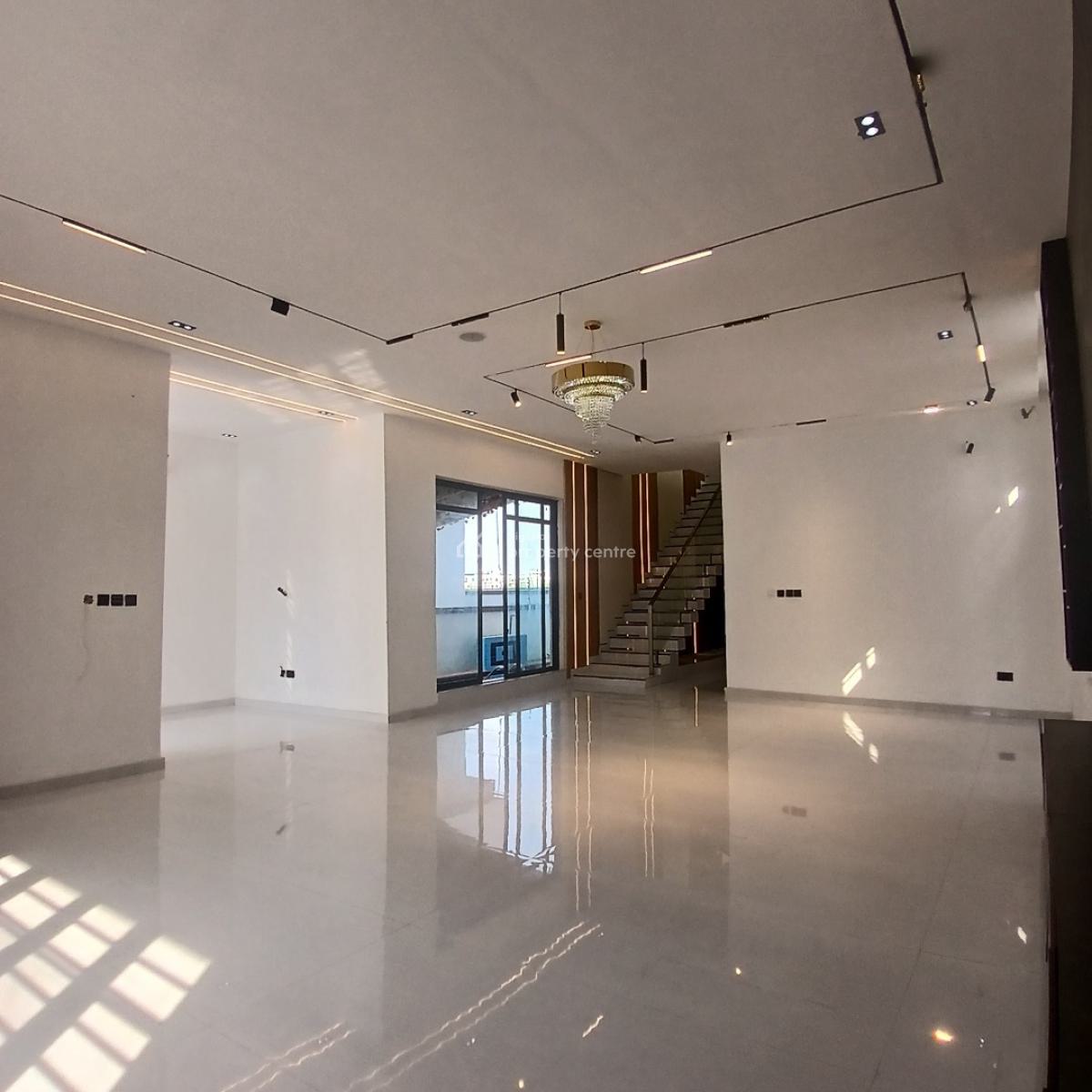 Standard  5 Bedroom Detached Duplex with Pool and Bq, Chevron, Lekki, Lagos, Detached Duplex for Sale