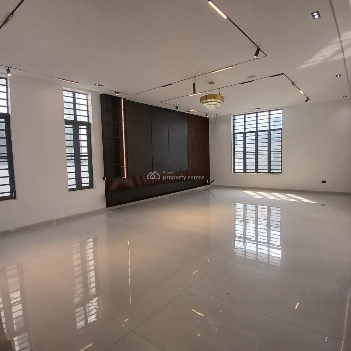 Standard  5 Bedroom Detached Duplex with Pool and Bq, Chevron, Lekki, Lagos, Detached Duplex for Sale