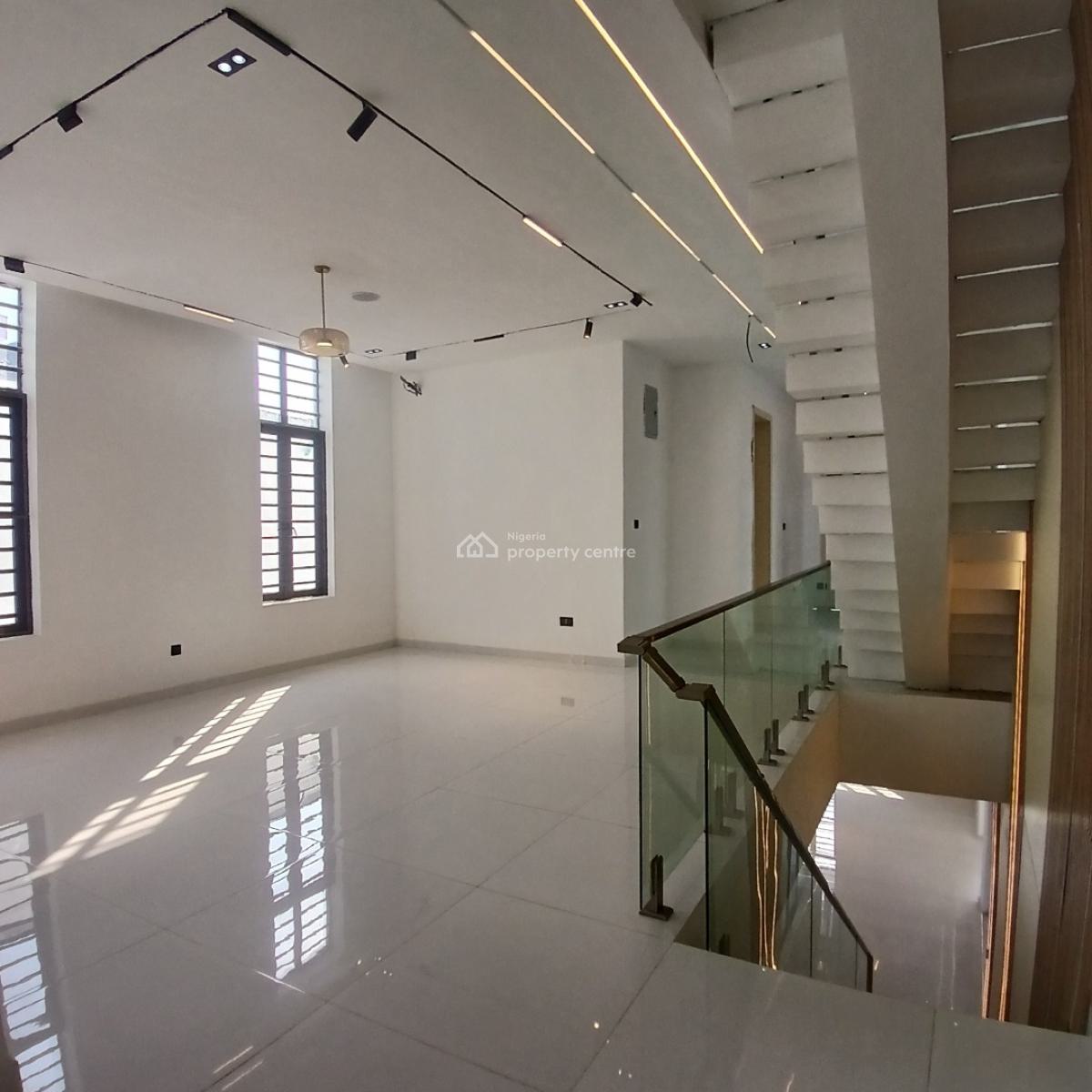 Standard  5 Bedroom Detached Duplex with Pool and Bq, Chevron, Lekki, Lagos, Detached Duplex for Sale