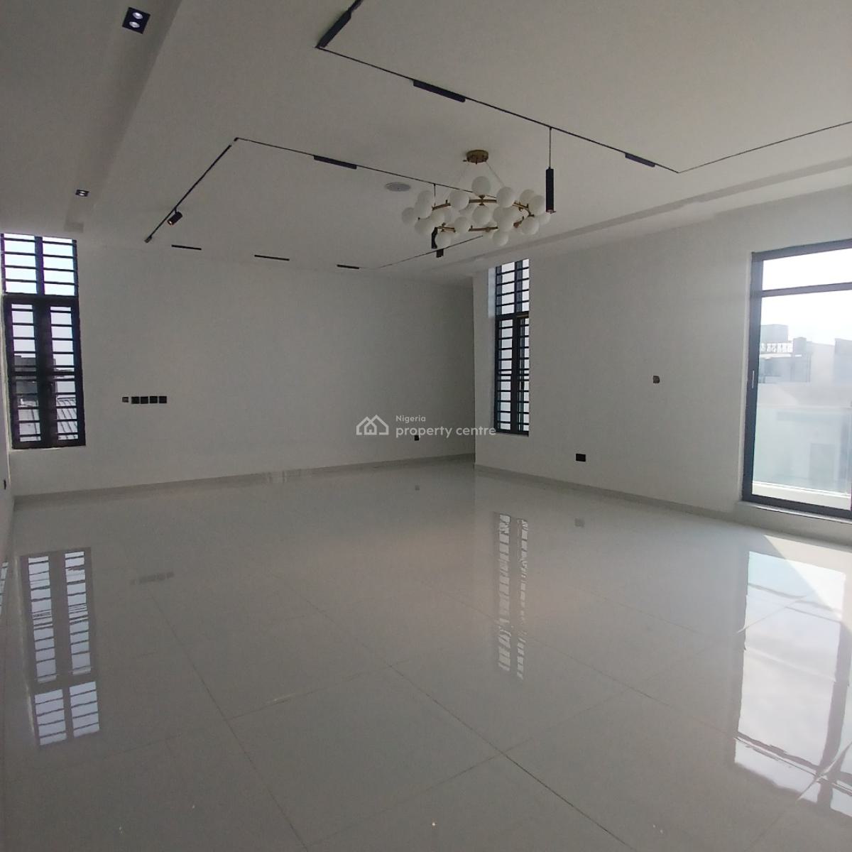 Standard  5 Bedroom Detached Duplex with Pool and Bq, Chevron, Lekki, Lagos, Detached Duplex for Sale