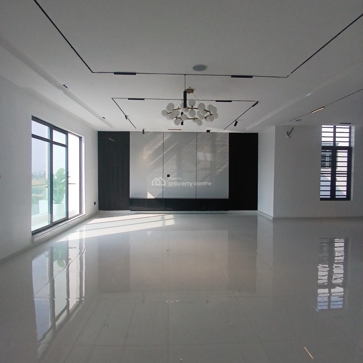 Standard  5 Bedroom Detached Duplex with Pool and Bq, Chevron, Lekki, Lagos, Detached Duplex for Sale