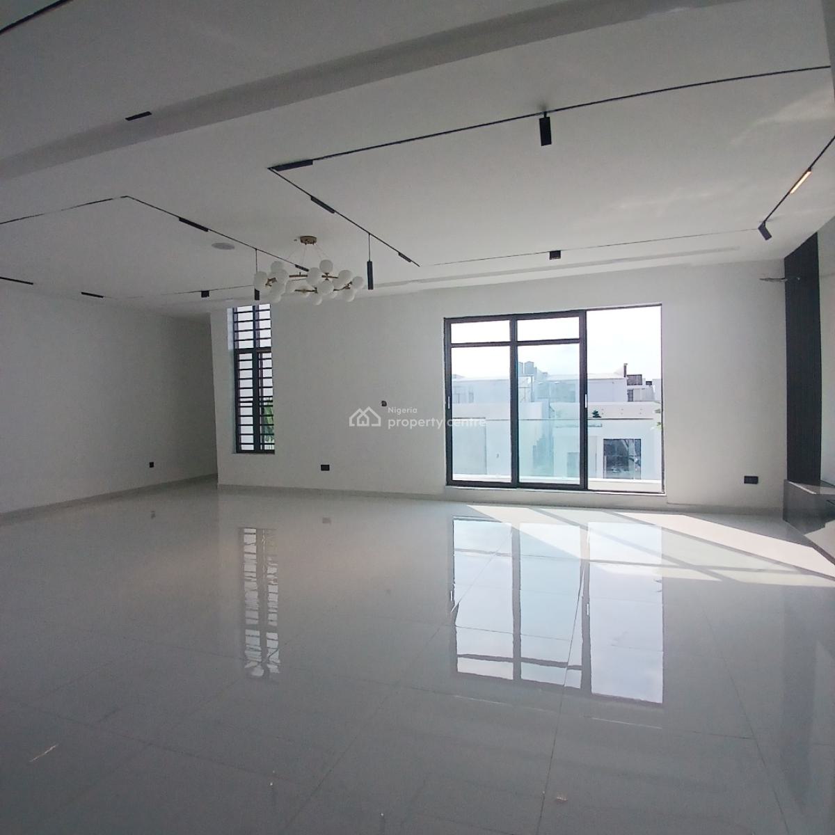 Standard  5 Bedroom Detached Duplex with Pool and Bq, Chevron, Lekki, Lagos, Detached Duplex for Sale