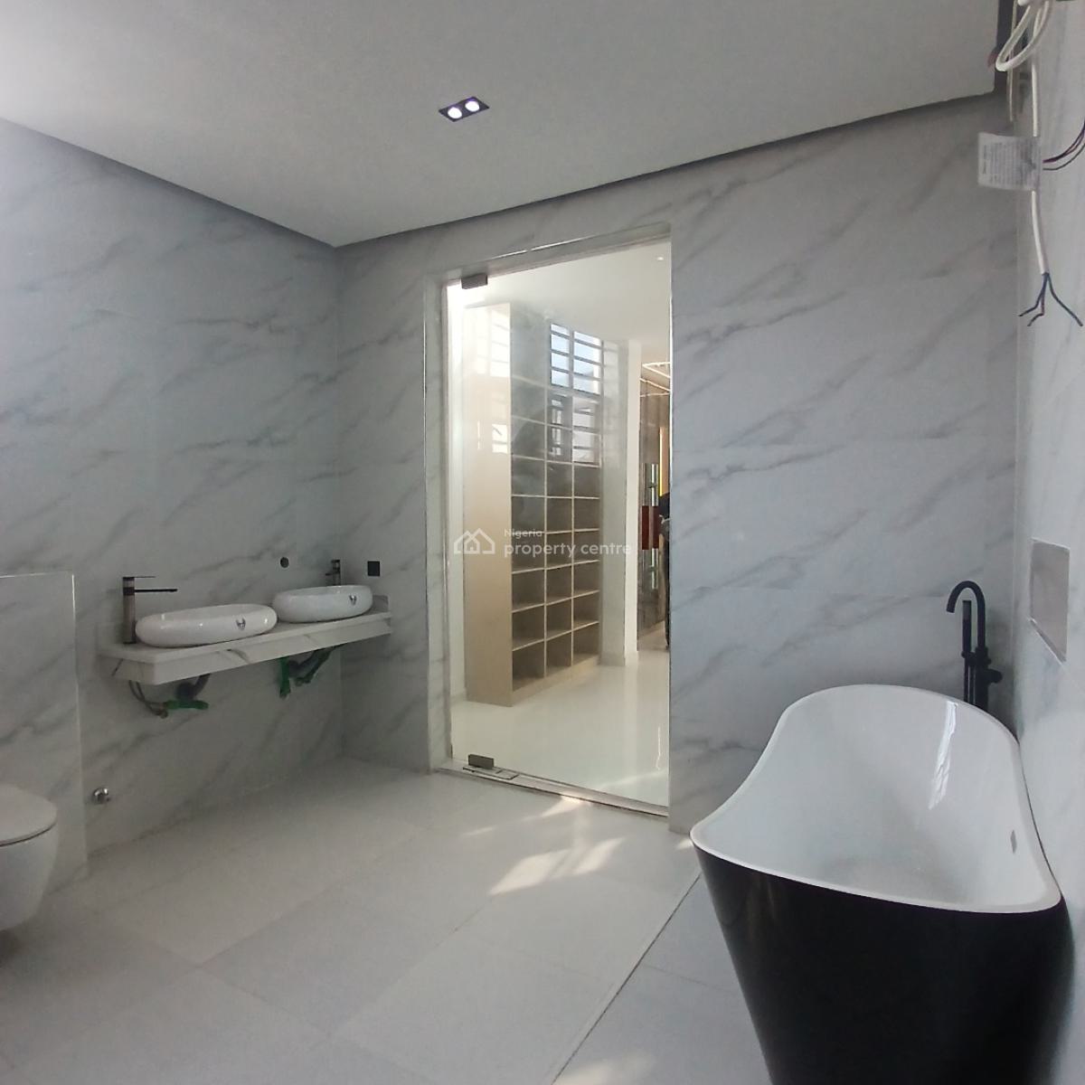 Standard  5 Bedroom Detached Duplex with Pool and Bq, Chevron, Lekki, Lagos, Detached Duplex for Sale