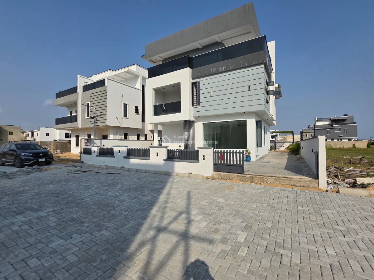 Elegant 4 Bedroom Detached Duplex with Rooftop Terrace, Ogombo Road, Ajah, Lagos, Detached Duplex for Sale
