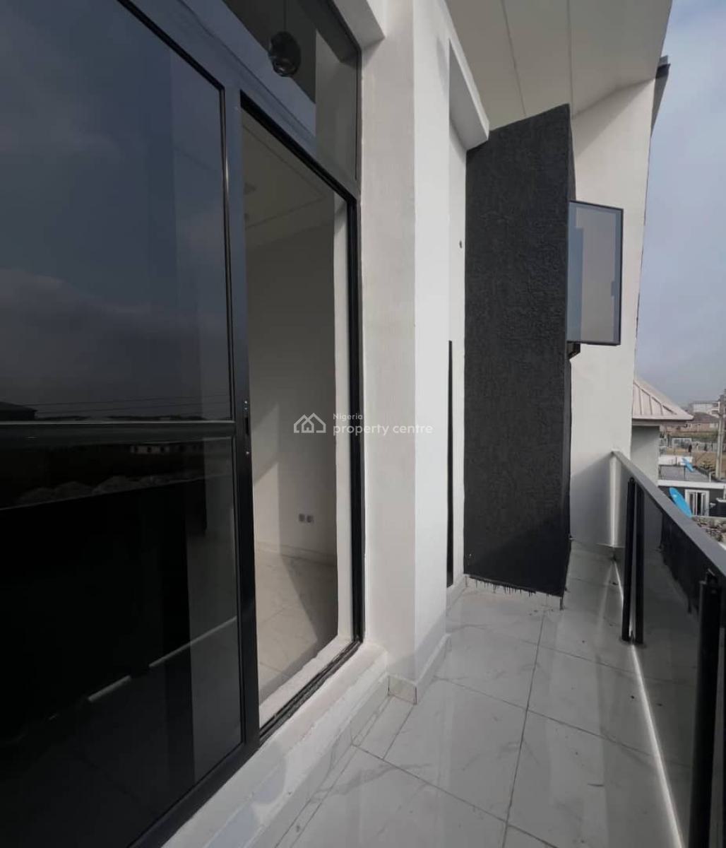Self Service 4 Bedroom Terrace Duplex with Bq, Ikota, Lekki, Lagos, Terraced Duplex for Rent