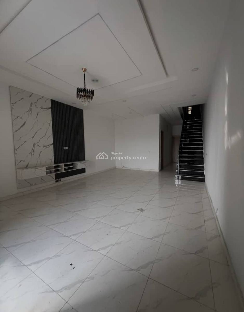 Self Service 4 Bedroom Terrace Duplex with Bq, Ikota, Lekki, Lagos, Terraced Duplex for Rent