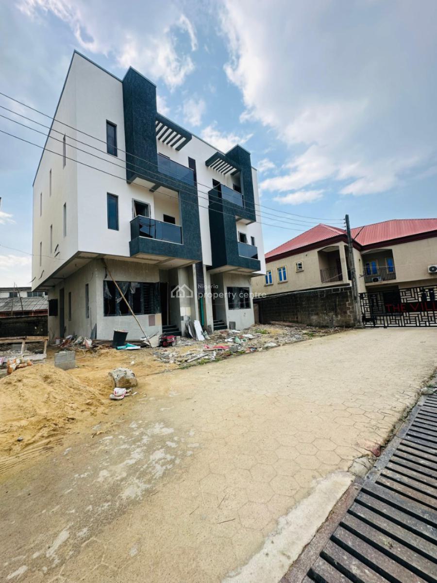 4 Bedroom Semi Detached Duplex with Bq in a Gated and Secured Estate, Lagos, Alausa, Ikeja, Lagos, Semi-detached Duplex for Sale