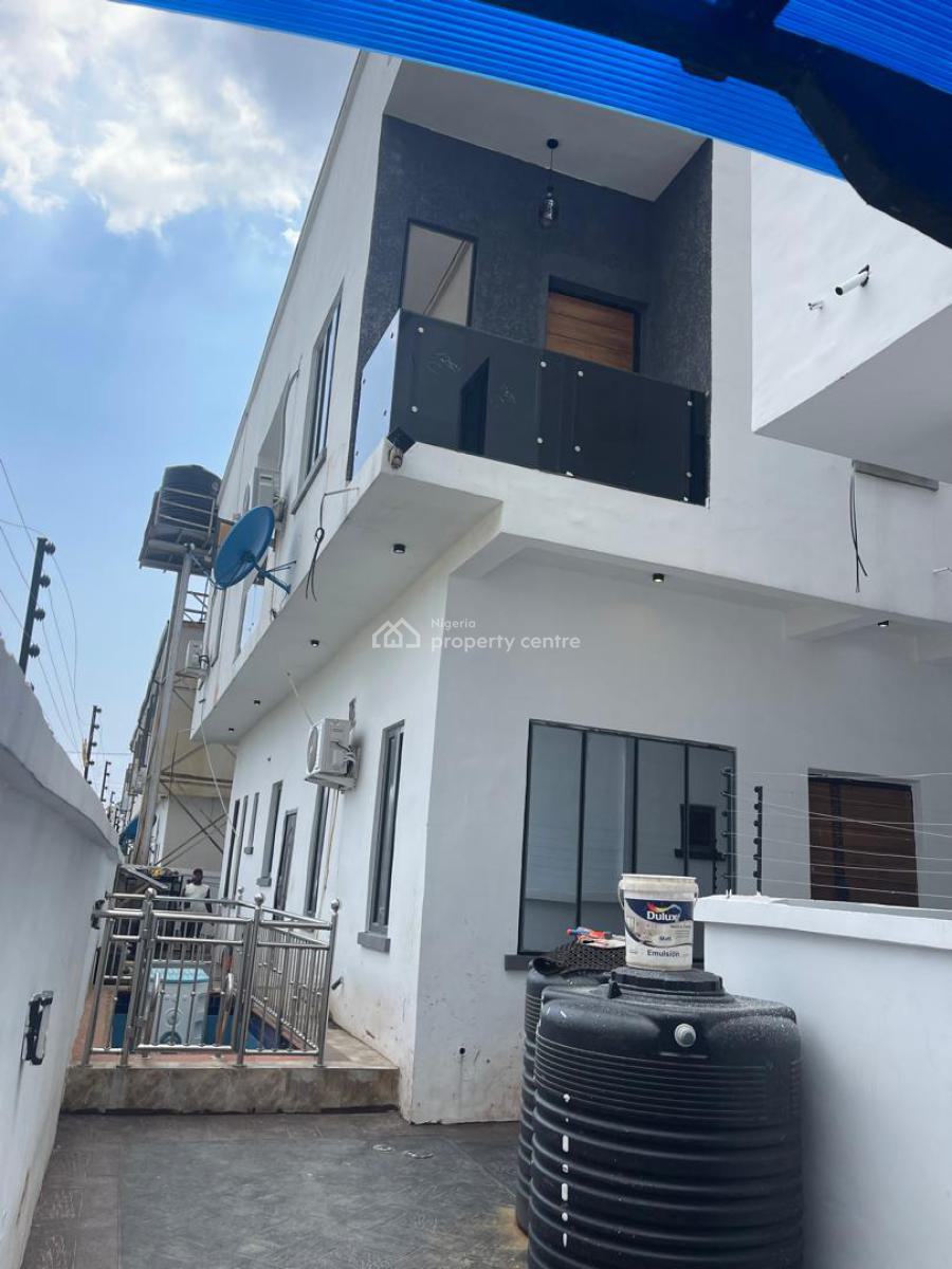 Luxury 4 Bedroom Semi Detached Duplex with Bq and Swimming Pool, Metro Road, Atlantic Nominee Estate, Ajah, Lagos, Semi-detached Duplex for Rent