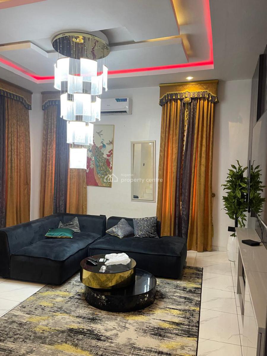 Luxury 4 Bedroom Semi Detached Duplex with Bq and Swimming Pool, Metro Road, Atlantic Nominee Estate, Ajah, Lagos, Semi-detached Duplex for Rent