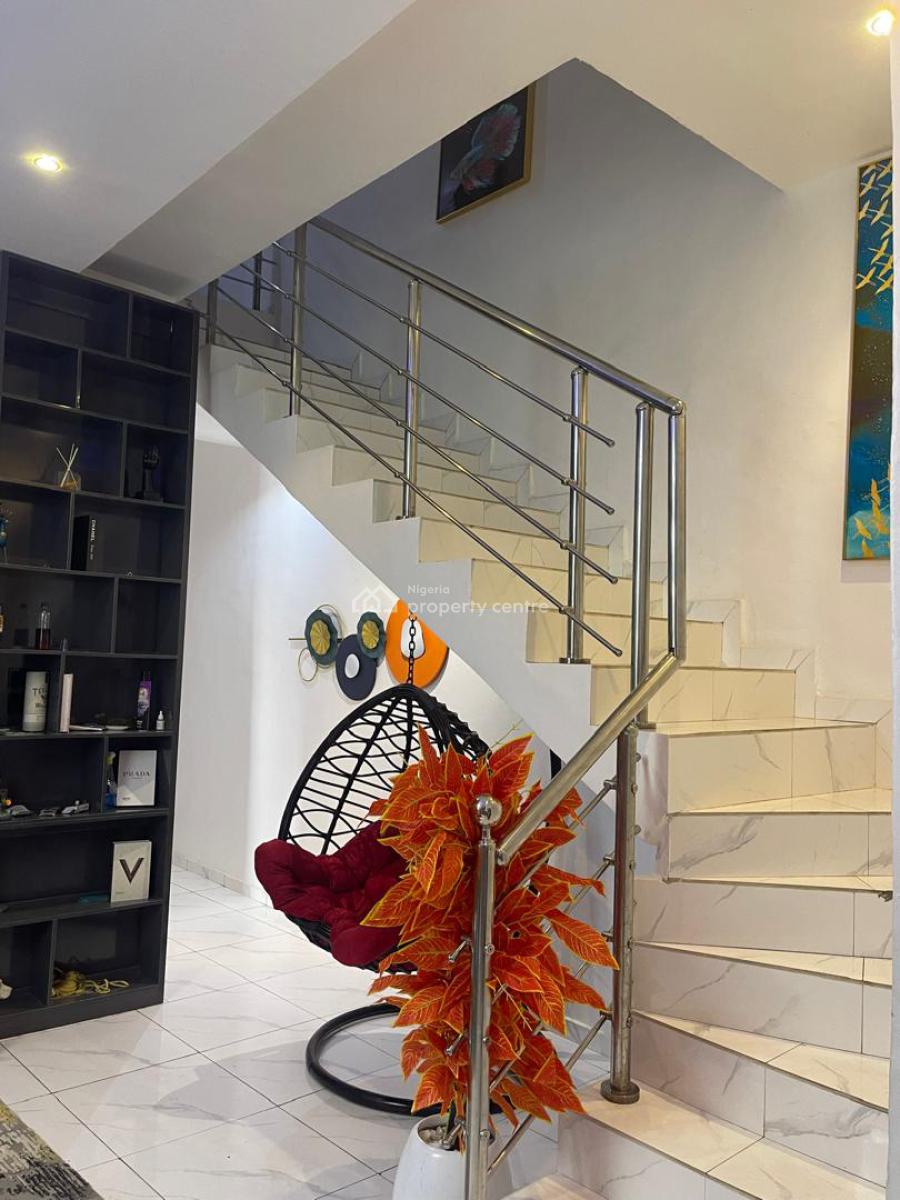 Luxury 4 Bedroom Semi Detached Duplex with Bq and Swimming Pool, Metro Road, Atlantic Nominee Estate, Ajah, Lagos, Semi-detached Duplex for Rent