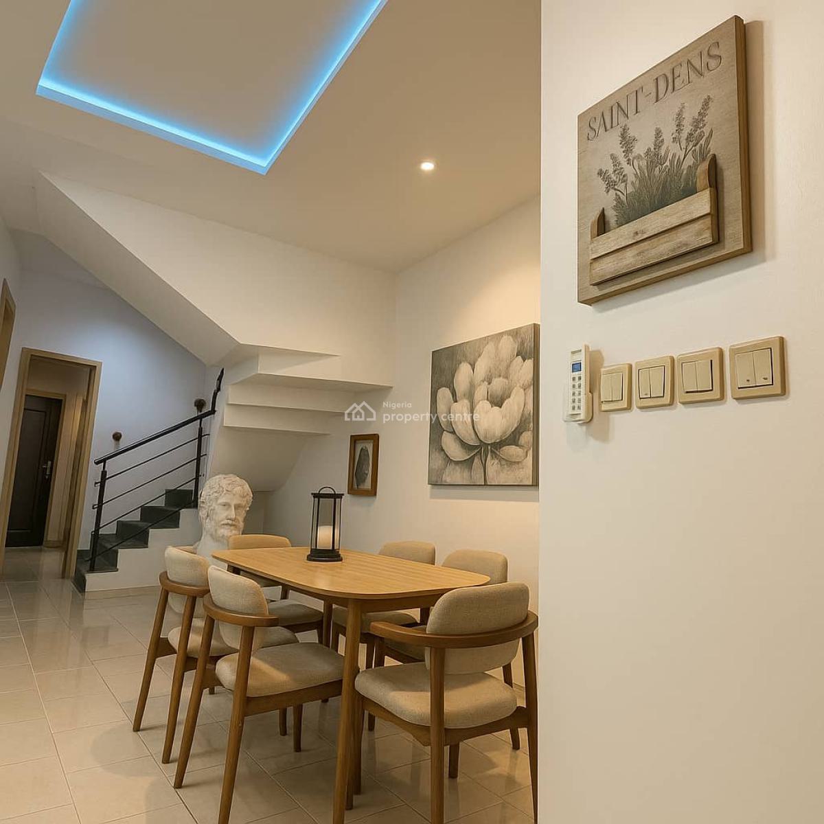 a 4bedroom Semi Detached Apartment, Orchid, Lekki, Lagos, Flat / Apartment Short Let