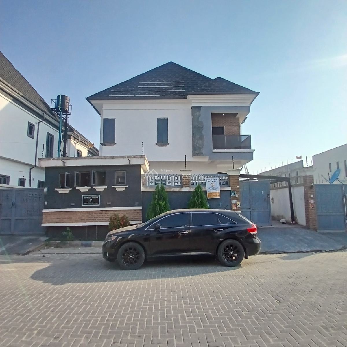 Newly Built 4-bedroom Detached Duplex with Bq, Chevron Toll Gate, Orchid Road, Lekki, Lagos, Detached Duplex for Rent