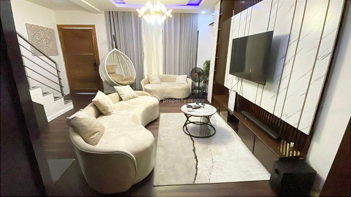 Fully Furnished 2 Bedroom, Salem, Ikate, Lekki, Lagos, Terraced Duplex for Rent