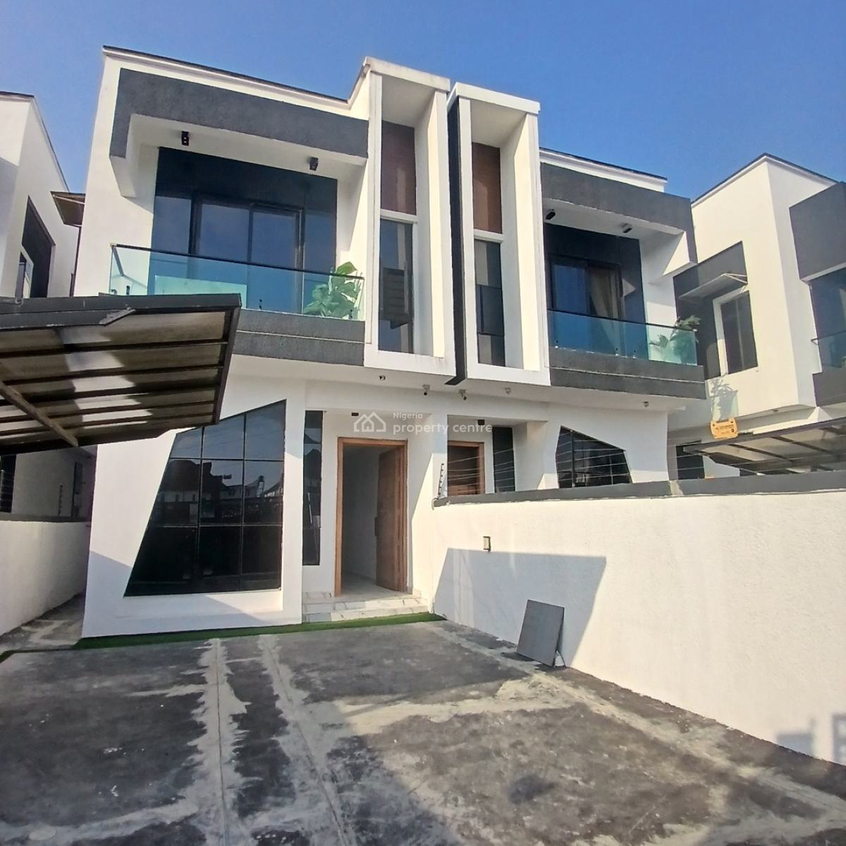 Best Buy 4 Bedroom Semi-detached Duplex with Bq, Chevron Toll Gate, Orchid Road, Lekki, Lagos, Semi-detached Duplex for Sale