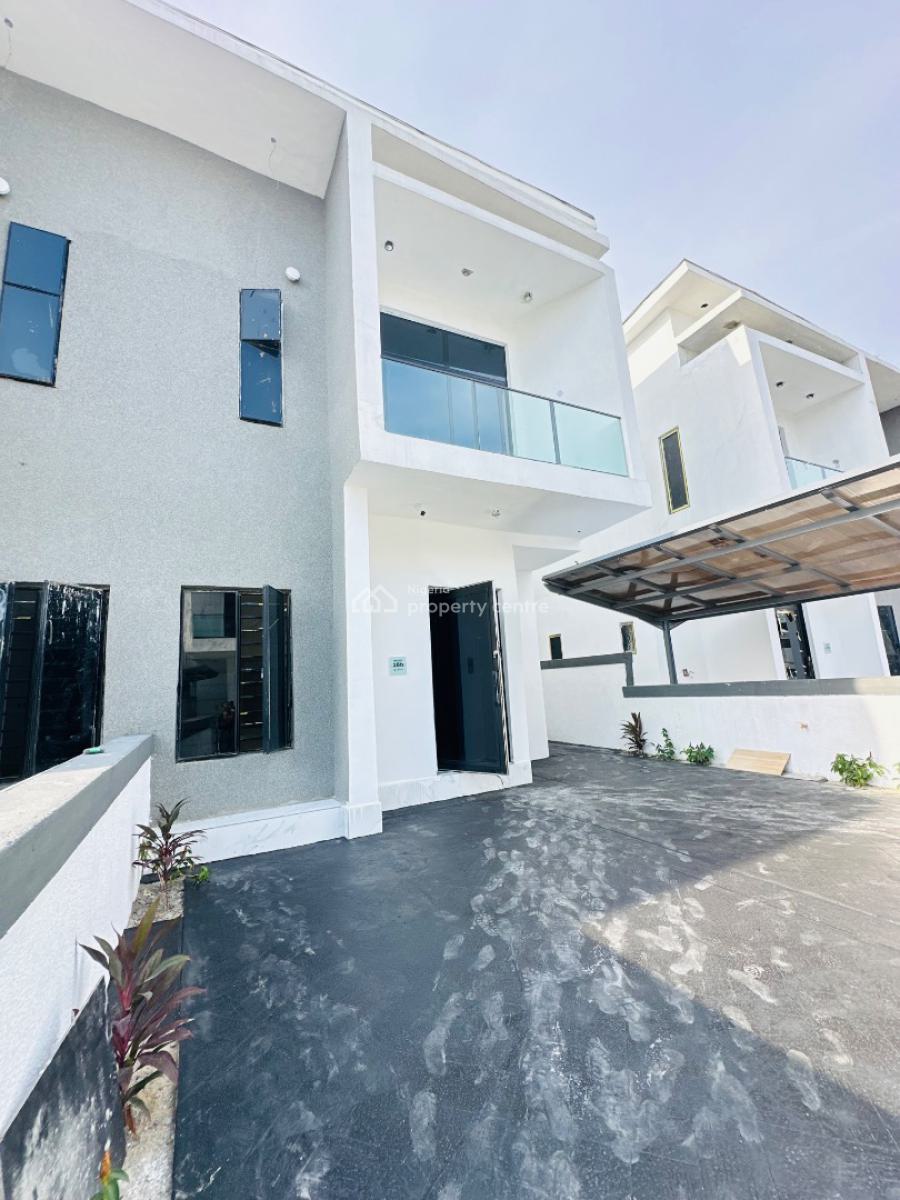 Newly Built 4 Bedroom Semi Detached Duplex with Bq, Orchid, Lekki, Lagos, Semi-detached Duplex for Sale