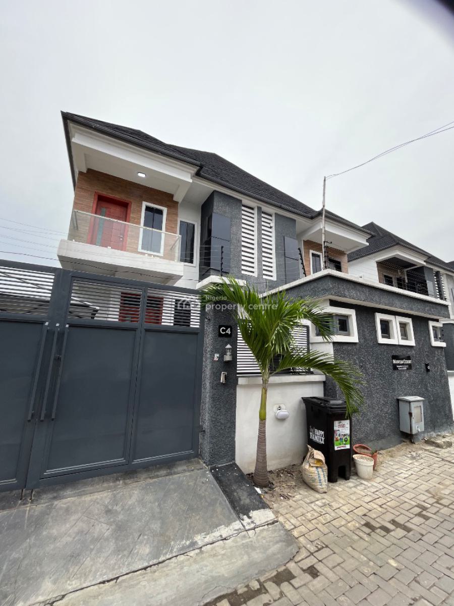 4 Bedroom Semi Detached Duplex with Bq, Orchid, Lekki, Lagos, Semi-detached Duplex for Rent