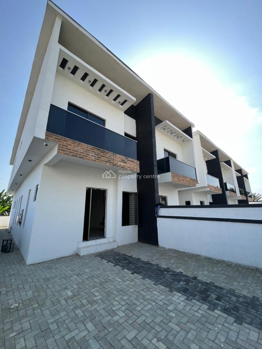 Brand New 4 Bedroom Semi Detached Duplex with Bq, Ajah, Lagos, Semi-detached Duplex for Sale